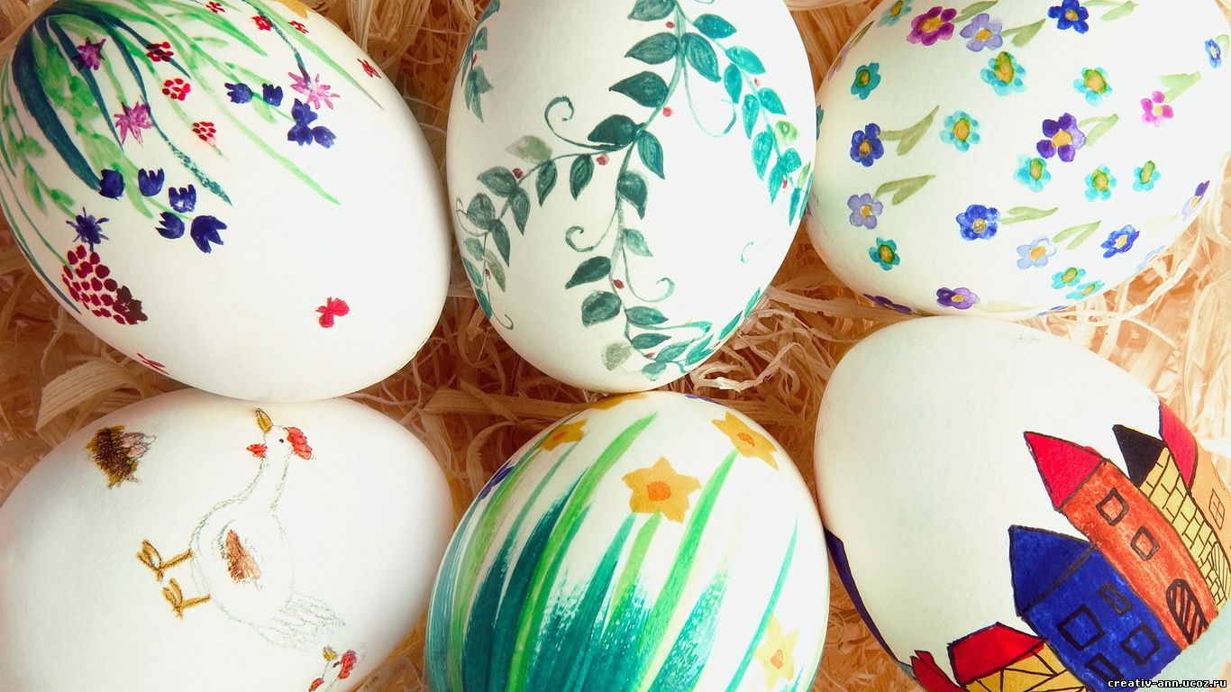 роспись яиц